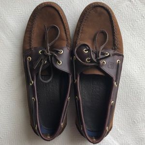 Sperry Top-Sider Slip On Shoes in Brown Size 10
